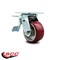 Service Caster 4 Inch Poly on Aluminum Swivel Caster with Roller Bearing and Total Lock Brake SCC-TTL30S420-PAR - alternate 3